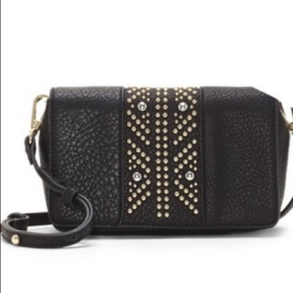 Enzo Angiolini Donya Studded Mini Crossbody Bag